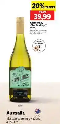 Lidl Chardonnay The Howlings oferta