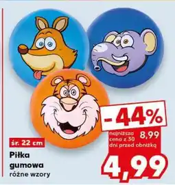 Kaufland Piłka gumowa oferta