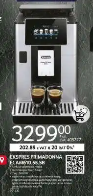Selgros EKSPRES PRIMADONNA ECAM610.55.SB oferta