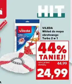 Kaufland VILEDA Wkład do mopa obrotowego Turbo 2 w 1 oferta