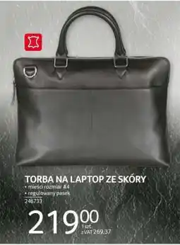 Selgros Torba na laptop ze skóry oferta