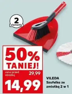 Kaufland VILEDA Szufelka ze zmiotką 2 w 1 oferta