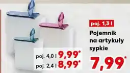 Kaufland Pojemnik na artykuły sypkie oferta