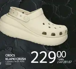 Selgros CROCS KLAPKI CRUSH oferta