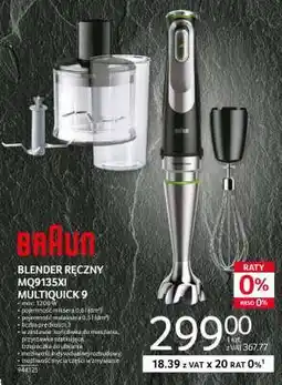 Selgros Blender ręczny MQ9135XI MultiQuick 9 oferta