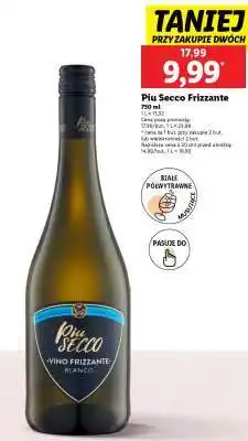 Lidl Piu Secco Frizzante oferta