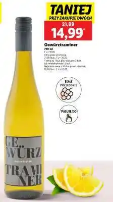 Lidl GEWURZTRAMINER oferta