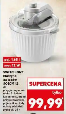 Kaufland SWITCH ON Maszyna do lodów SOECM 12 oferta