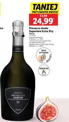Lidl Prosecco Asolo Superiore Extra Dry oferta