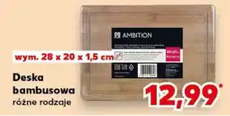 Kaufland Deska bambusowa oferta