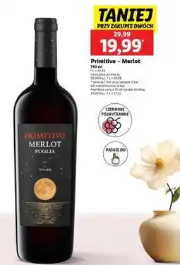 Lidl Primitivo – Merlot oferta