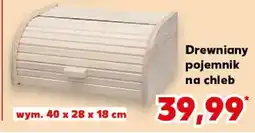 Kaufland Drewniany pojemnik na chleb oferta