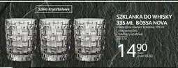 Selgros Szklanka do whisky 335 ml Bossa Nova oferta