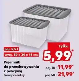 Kaufland Pojemnik do przechowywania z pokrywą oferta
