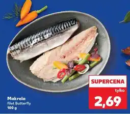 Kaufland Makrela filet Butterfly 100 g oferta