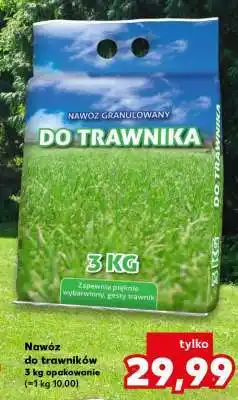 Kaufland Nawóz do trawników 3 kg opakowanie oferta