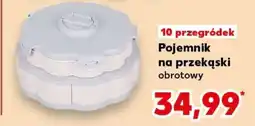 Kaufland Pojemnik na przekąski obrotowy oferta