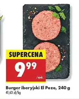 Biedronka Burger iberyjski El Pozo , 240 g oferta