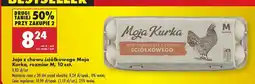 Biedronka Jaja z chowu ściółkowego Moja Kurka, rozmiar M, 10 szt oferta