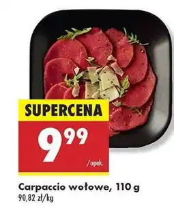 Biedronka Carpaccio wołowe 110 g oferta