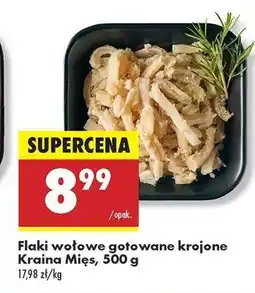 Biedronka Flaki wołowe gotowane krojone Kraina Mies 500 g oferta