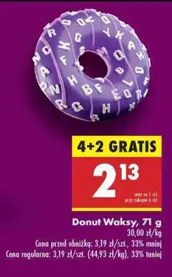 Biedronka Donut Waksy, 71 g oferta