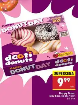 Biedronka Happy Donut Day Box, opak. 4 szt oferta