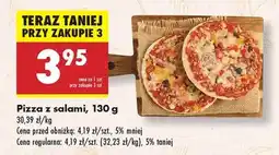 Biedronka Pizza z salami 130 g oferta