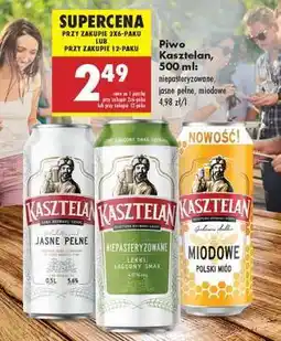 Biedronka Piwo Kasztelan 500 ml oferta