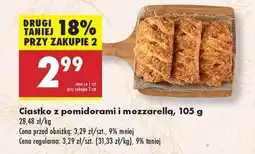 Biedronka Ciastko z pomidorami i mozzarellą, 105 g oferta