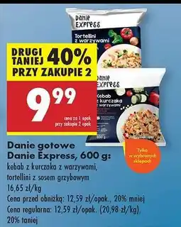 Biedronka Danie Express oferta