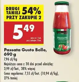 Biedronka Passata Gusto Bello , 690 g oferta