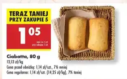 Biedronka Ciabatta 80 g oferta