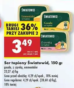 Biedronka Ser topiony Światowid, 150 g oferta