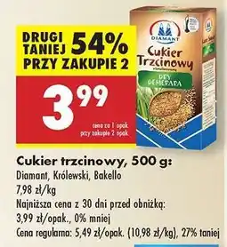 Biedronka CUKIER TRZCINOWY 500 G oferta