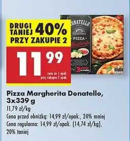 Biedronka Pizza Margherita Donatello 3x339 g oferta