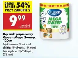 Biedronka Ręcznik papierowy Queen Mega Sweep, 120 m oferta