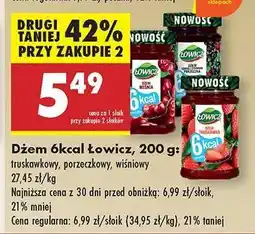 Biedronka Dżem 6kcal Łowicz, 200 g oferta