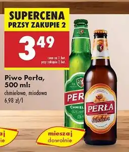 Biedronka Piwo Perła, 500 ml oferta