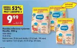 Biedronka Kaszka mleczno ryżowa Nestlé 300 g oferta