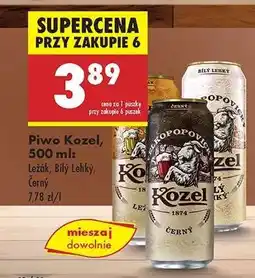 Biedronka Piwo Kozel, 500 ml oferta