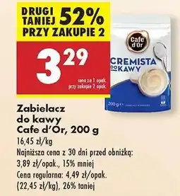 Biedronka Zabielacz do kawy Cafe d’Or, 200 g oferta