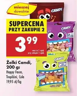 Biedronka Żelki Candi, 200 g oferta