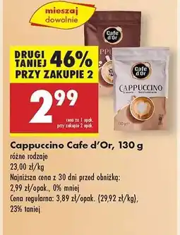 Biedronka Cappuccino Cafe d'Or 130 g oferta