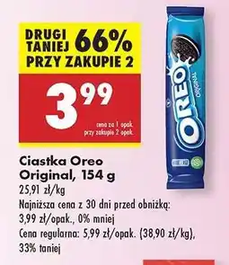 Biedronka Ciastka Oreo Original, 154 g oferta