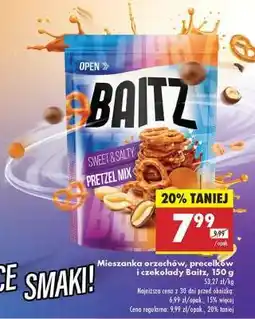 Mieszanka orzechów, precelków i czekolady Baitz, 150 g