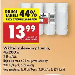 Biedronka Wkład zalewany Lumia , 4x200 g oferta