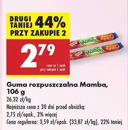 Guma rozpuszczalna Mamba, 106 g
