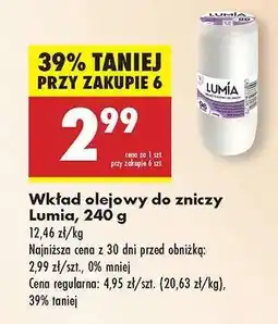 Biedronka Wkład olejowy do zniczy Lumia 240 g oferta