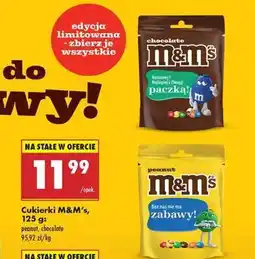 Biedronka Cukierki M&M's, 125 g oferta